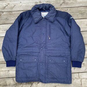 Vintage 1986 Moncler X Asics Ski Wear Jacket Medium Blue